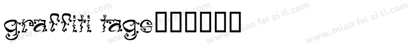 graffiti tags字体转换